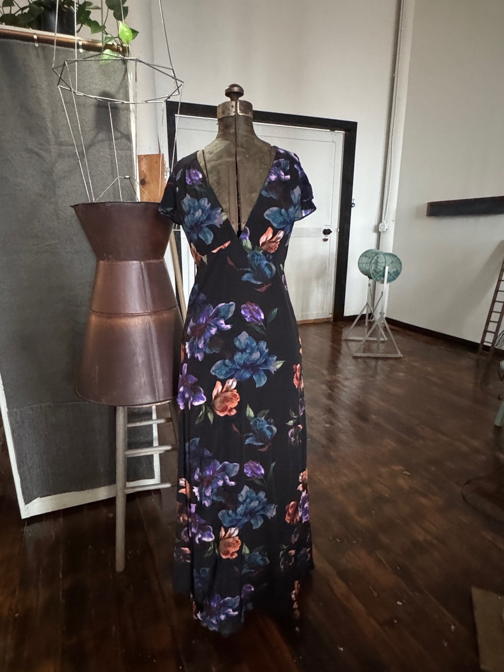 Vintage Y2K Floral Dress